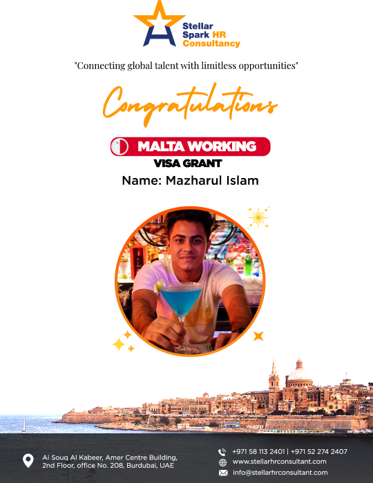 Malta-Visa-Grant--Facebook-Story-Mazharul-Islam