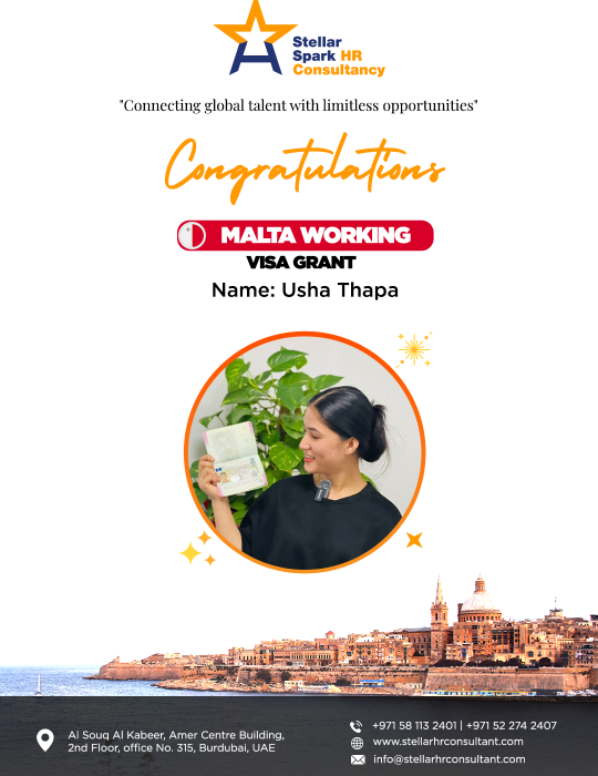 Malta-Visa-Grant--Facebook-Story-Usha-Thapa